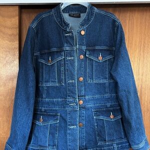 Lane Bryant Women's Dark Blue Denim Jacket NWOT